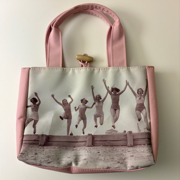 Handbags - Pink Women's Mini Tote Bag
